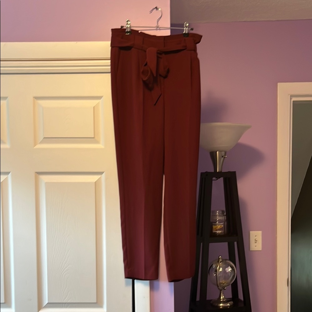 Express Size 8 Maroon Women's Pants